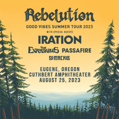 2023 Rebelution The Cuthbert Amphitheater Eugene Oregon