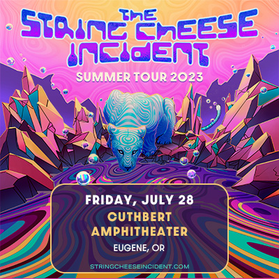 2023 String Cheese Incident Cuthbert Amphitheater Eugene Oregon
