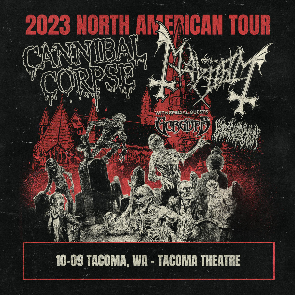 Cannibal Corpse TAC 2023 Square