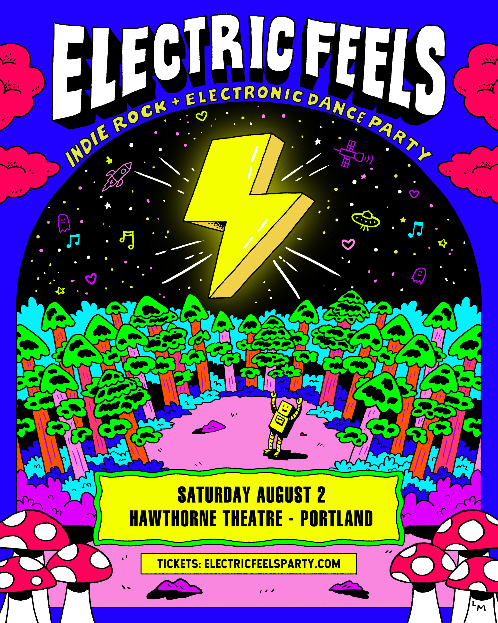 Electric Feels: Indie Rock + Electronic Dance Party