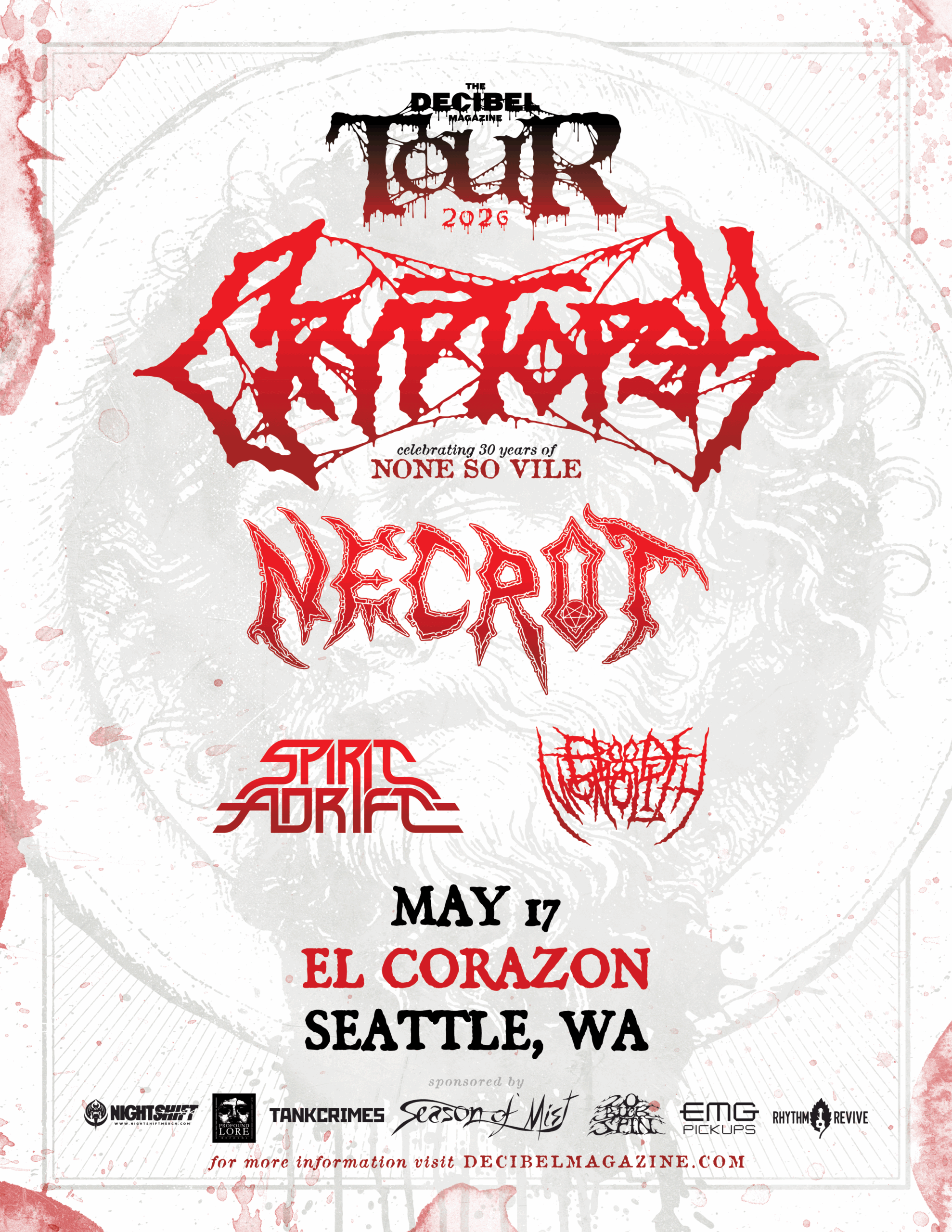 The Decibel Magazine Tour 2026