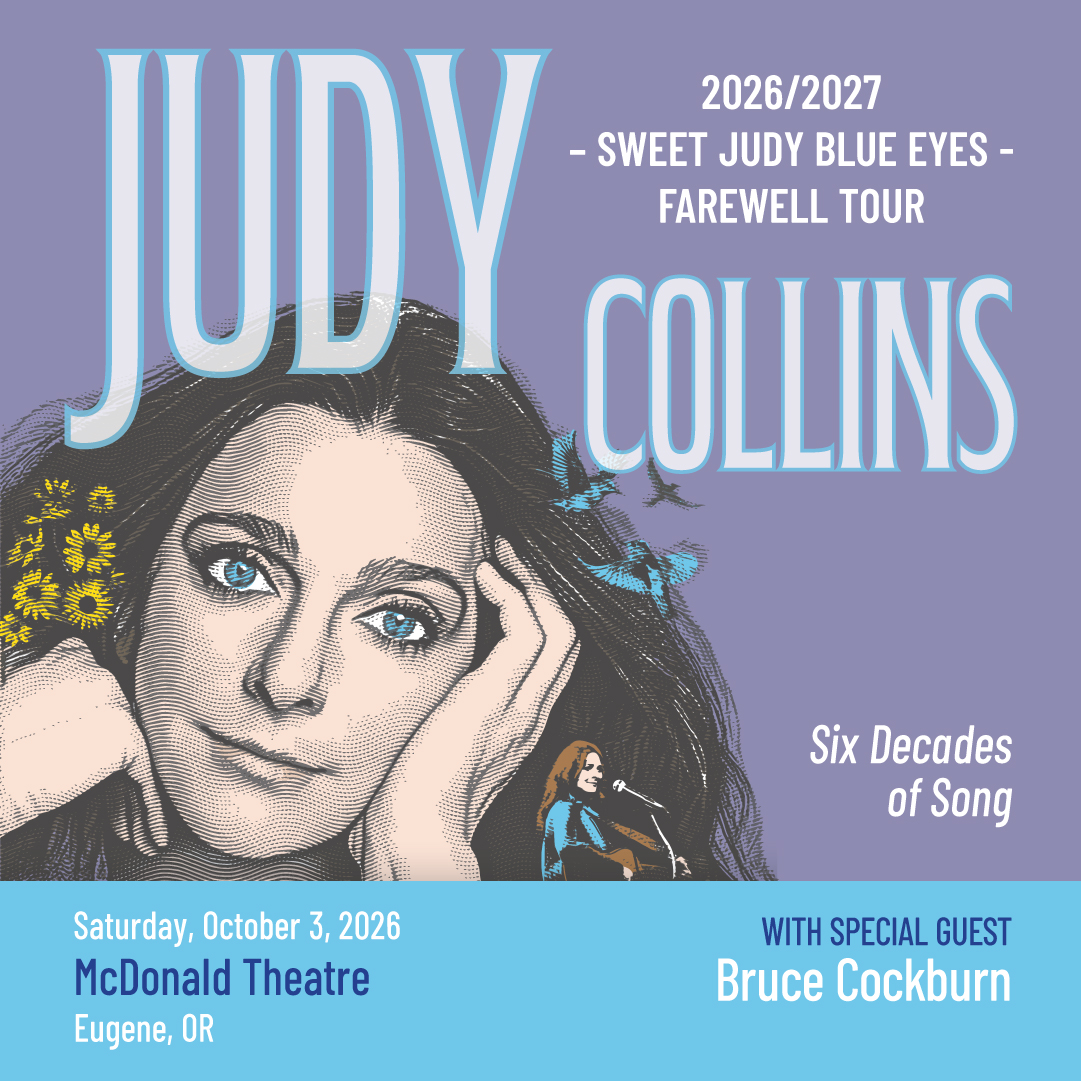 Judy Collins – Sweet Judy Blue Eyes: Farewell co-starring Bruce Cockburn