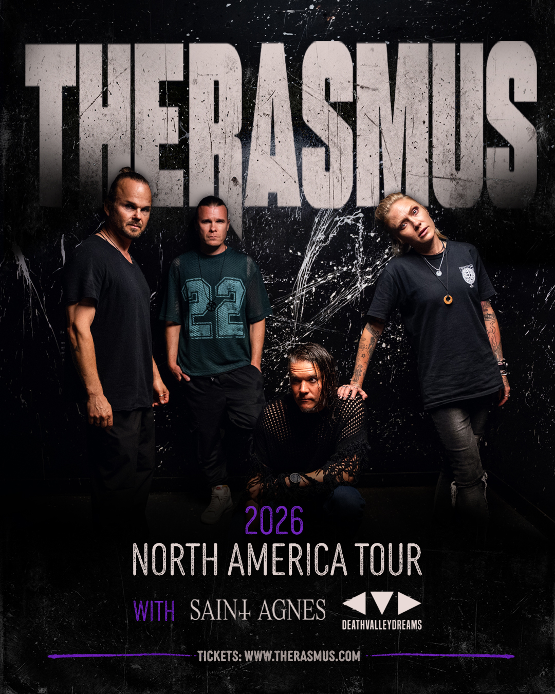 The Rasmus w/ Saint Agnes and Death Valley Dreams