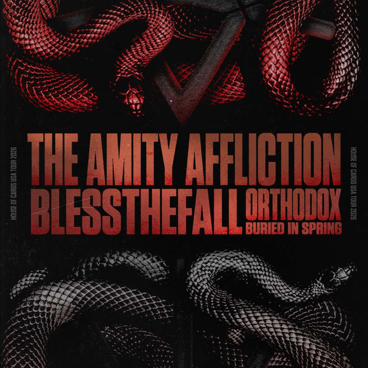 The Amity Affliction: HOUSE OF CARDS 2026 | Mammoth Northwest